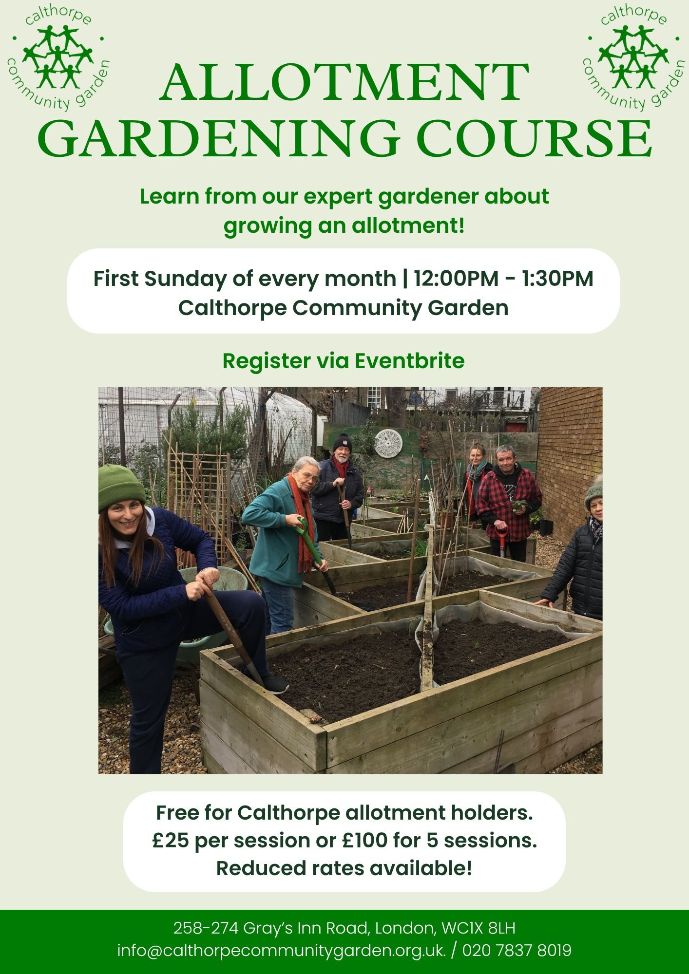 urban gardening course