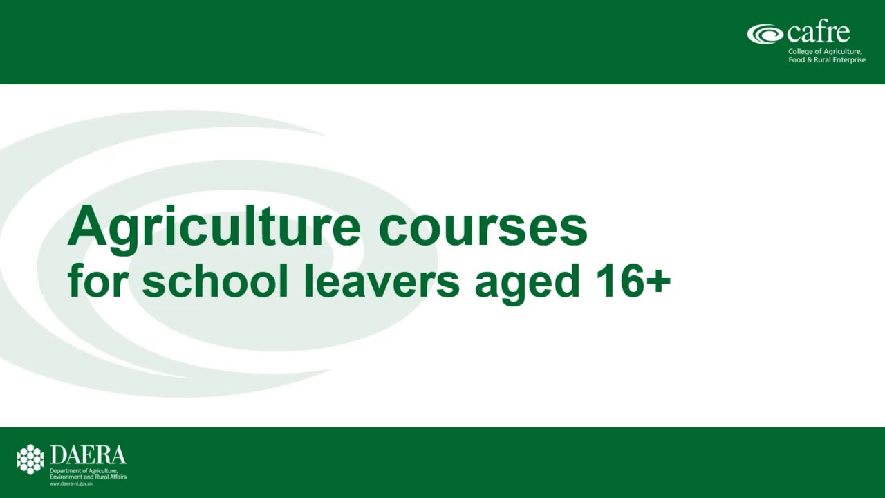 agriculture short term courses