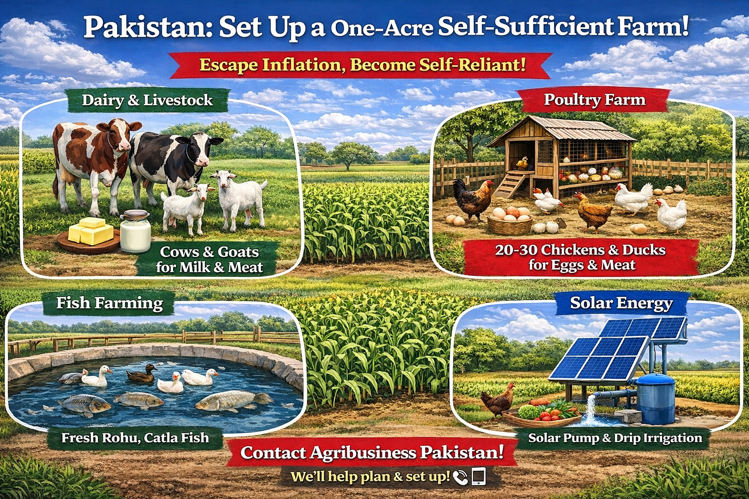 self reliant farming