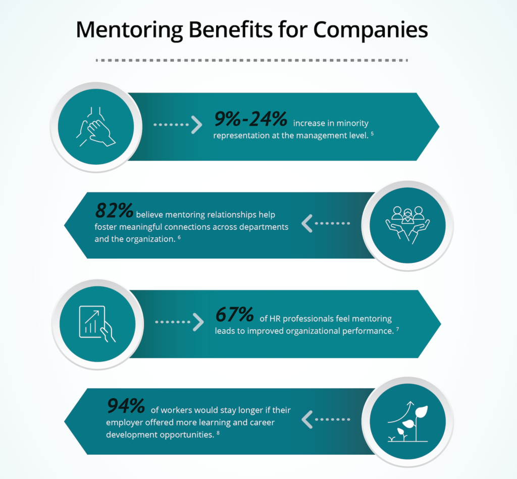 the programme connects you to an experienced mentor
