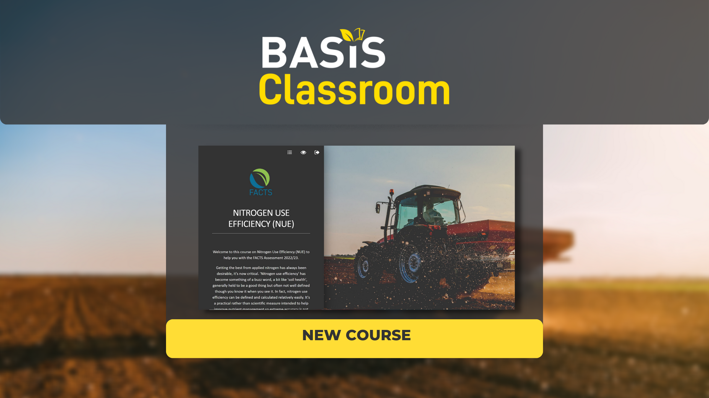 online precision agriculture courses