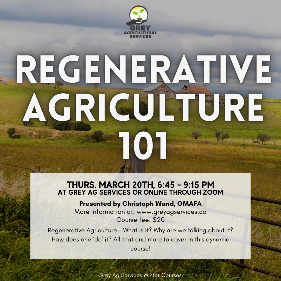 regenerative agriculture online course