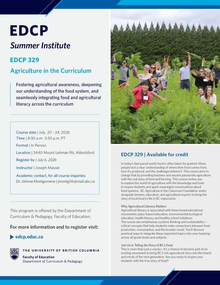 food and agriculture courses
