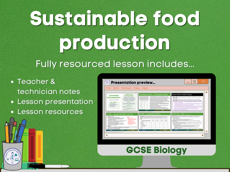 learn about the science of food production